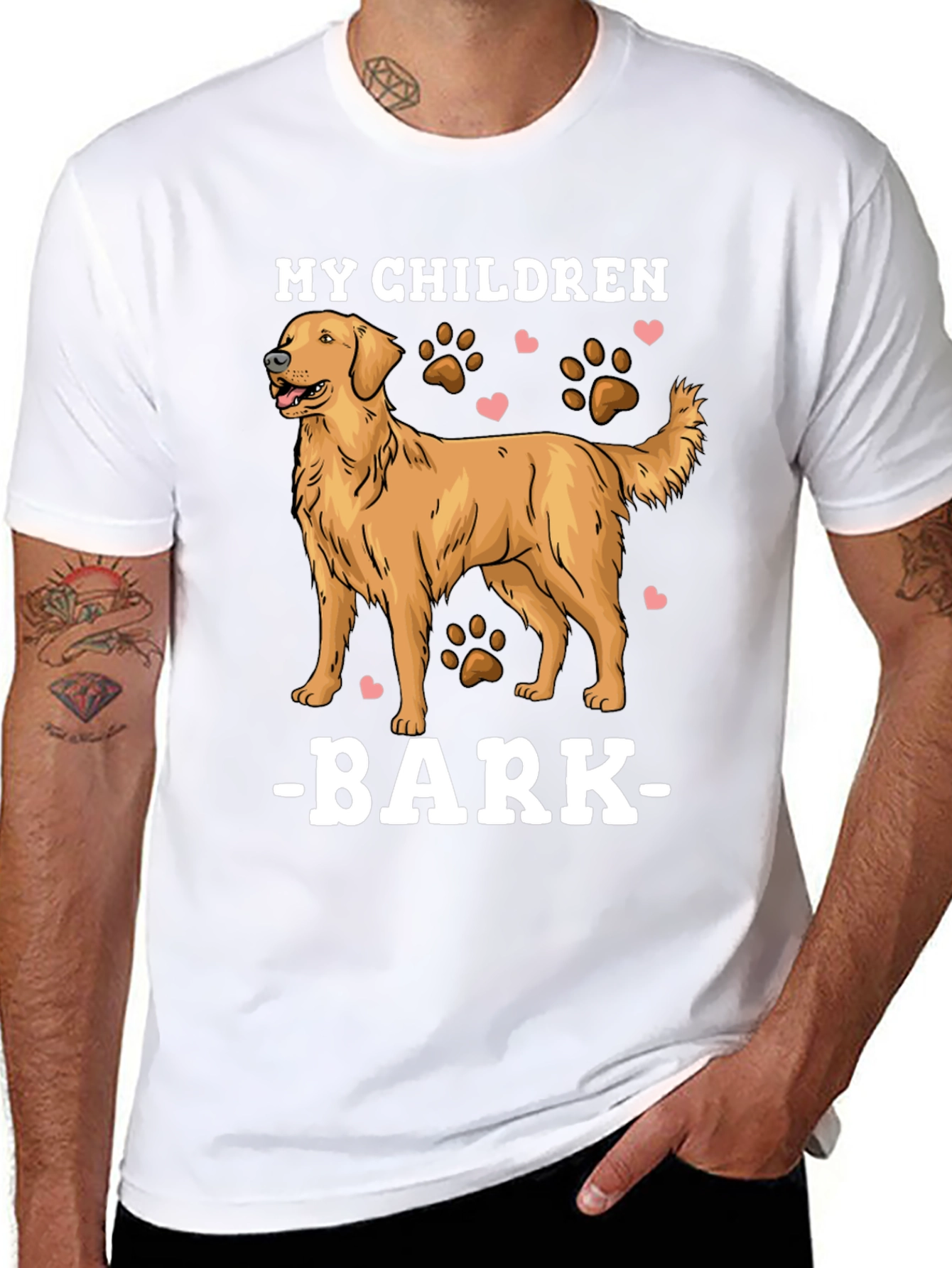 My Children Bark - Dog Lover T-Shirt