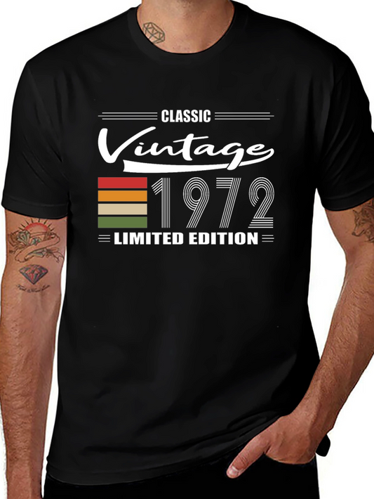 Classic Vintage 1972 Limited Edition T-Shirt