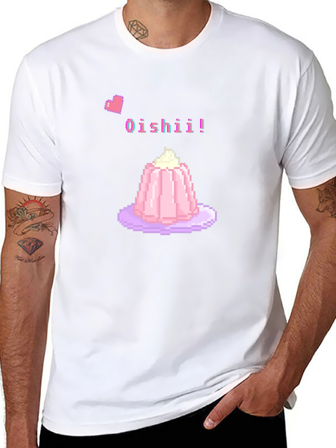 Oishii! Pixel Dessert T-Shirt