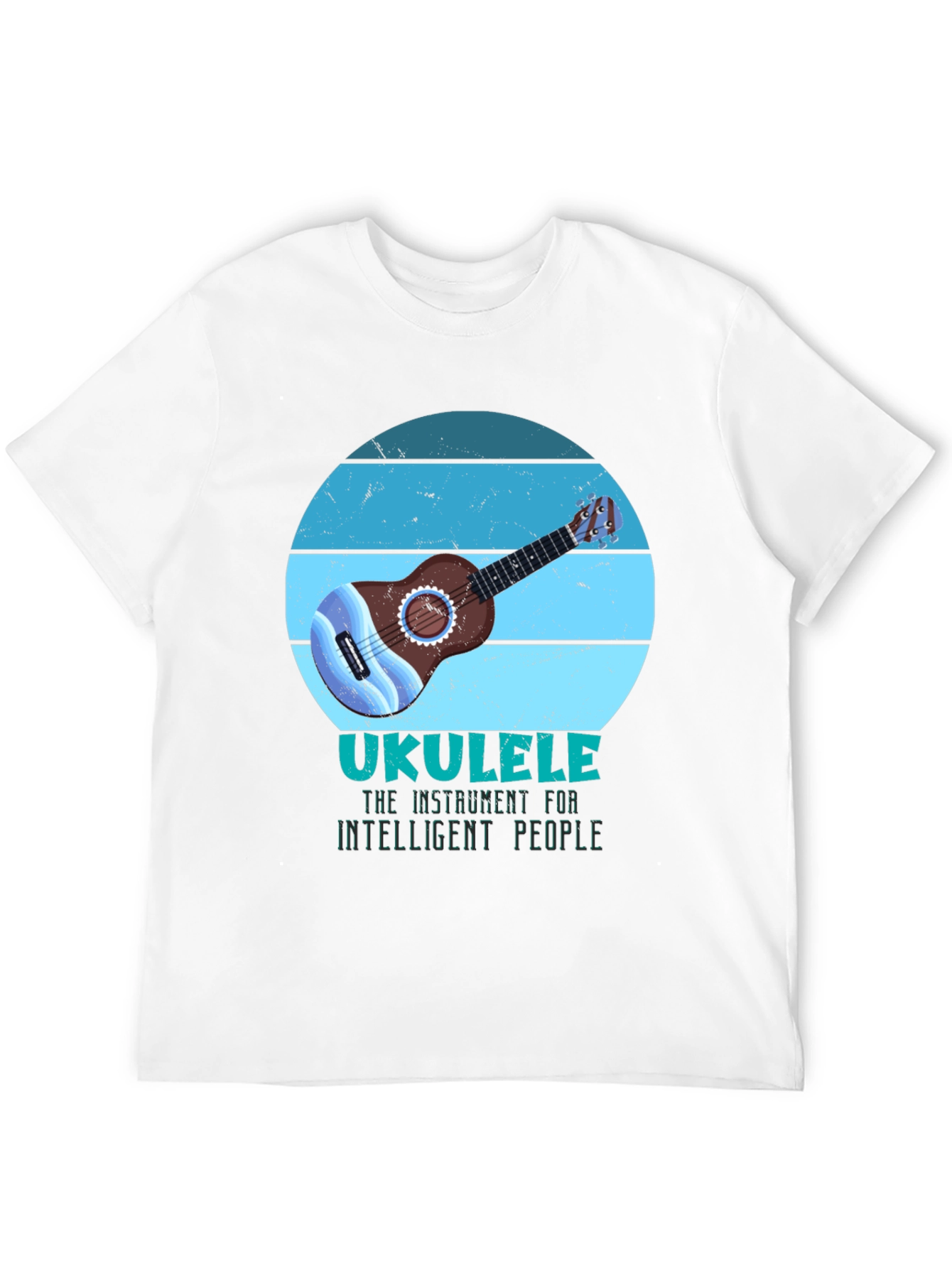 Ukulele Intelligent People Graphic Tee