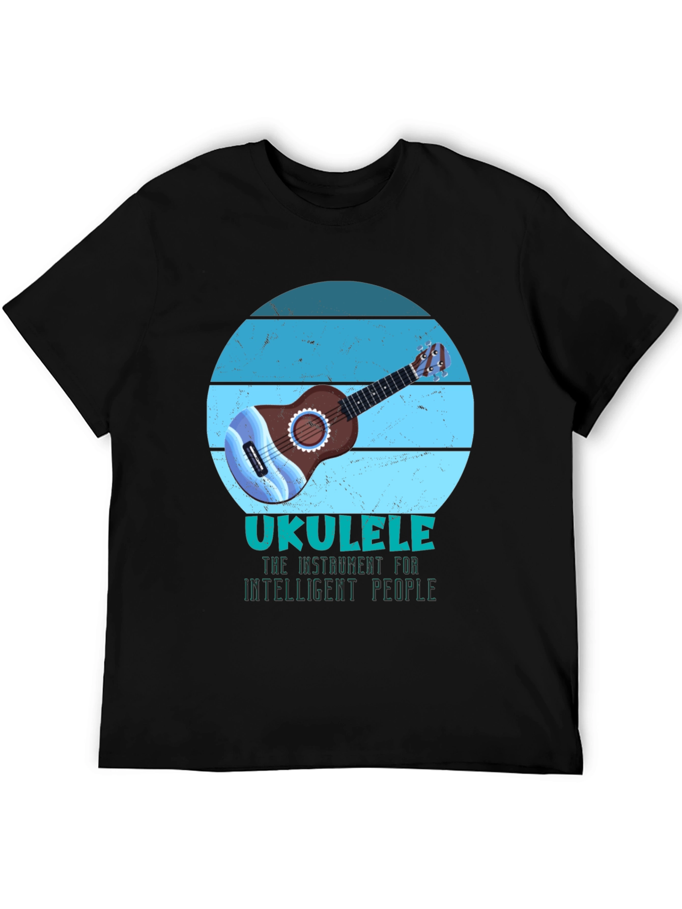 Ukulele Intelligent People Graphic Tee