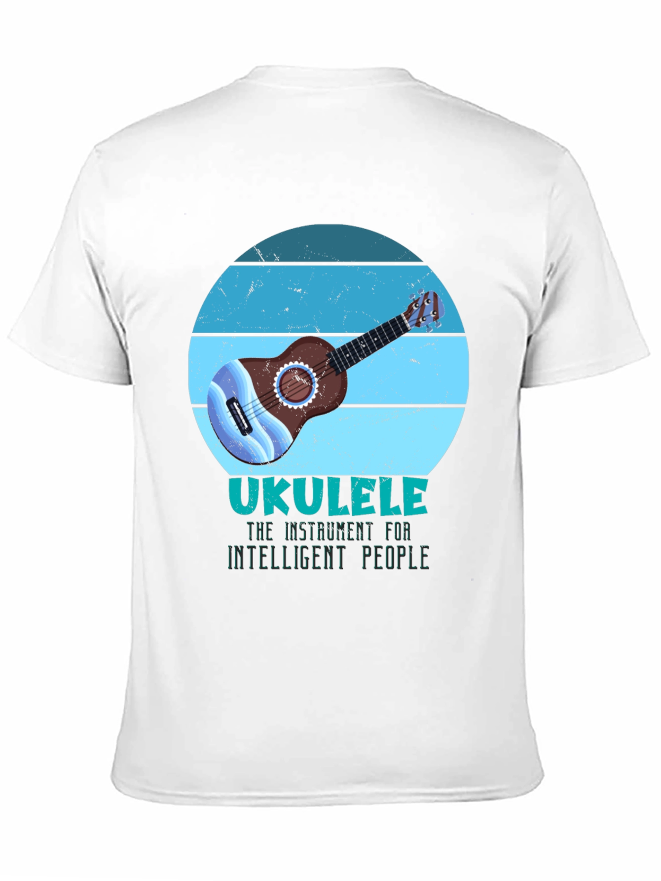 Ukulele Intelligent People Graphic Tee