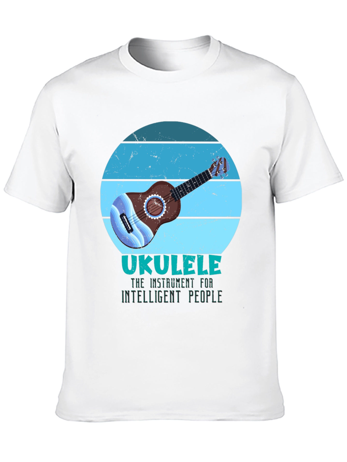 Ukulele Intelligent People Graphic Tee