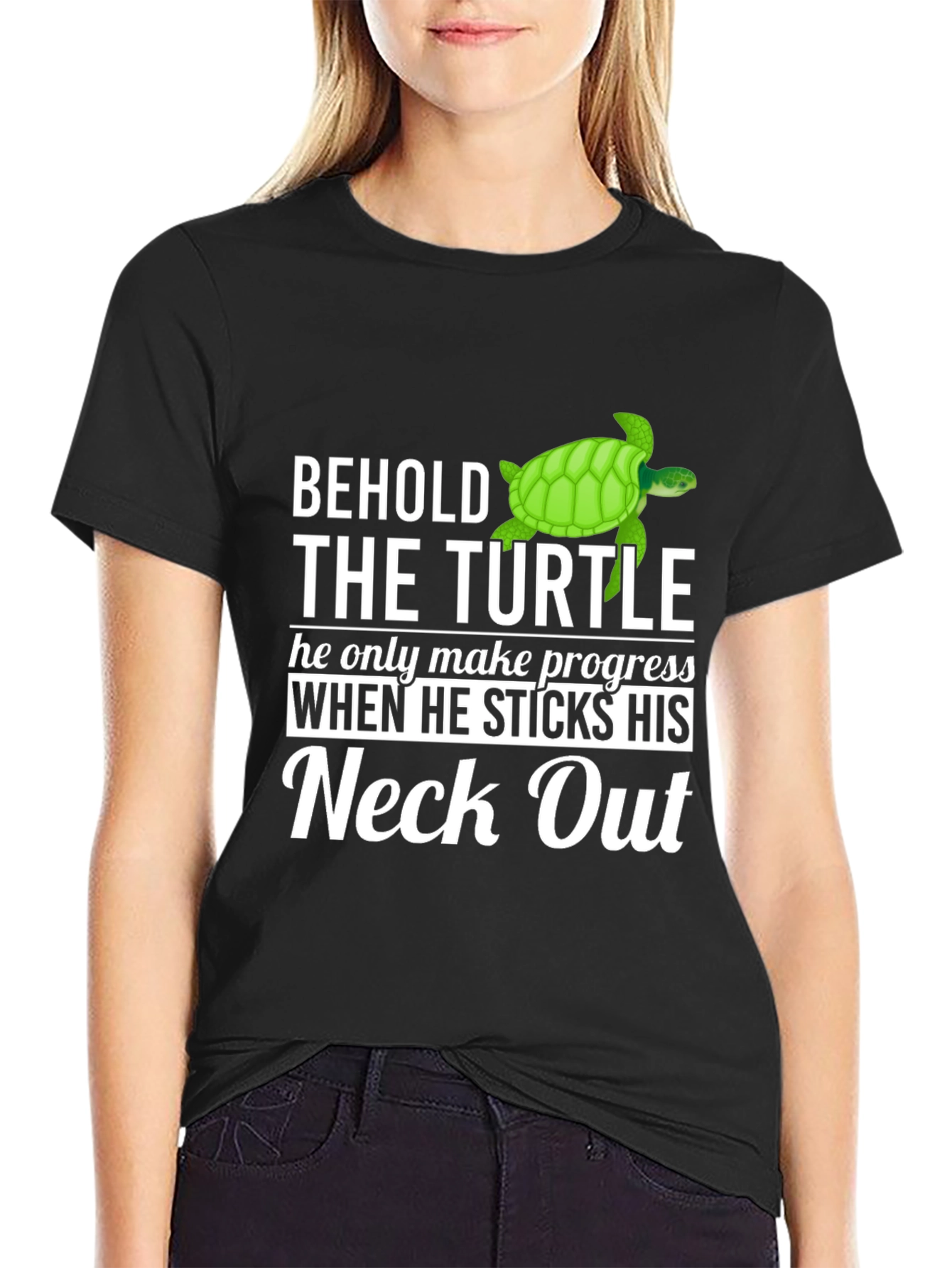 Behold The Turtle T-Shirt - Funny Graphic Tee