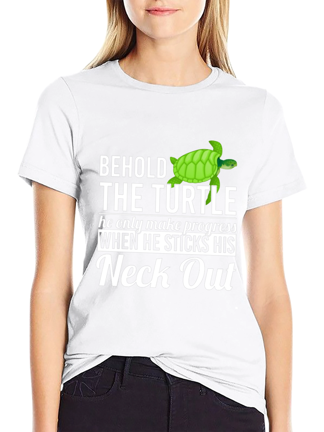 Behold The Turtle T-Shirt - Funny Graphic Tee