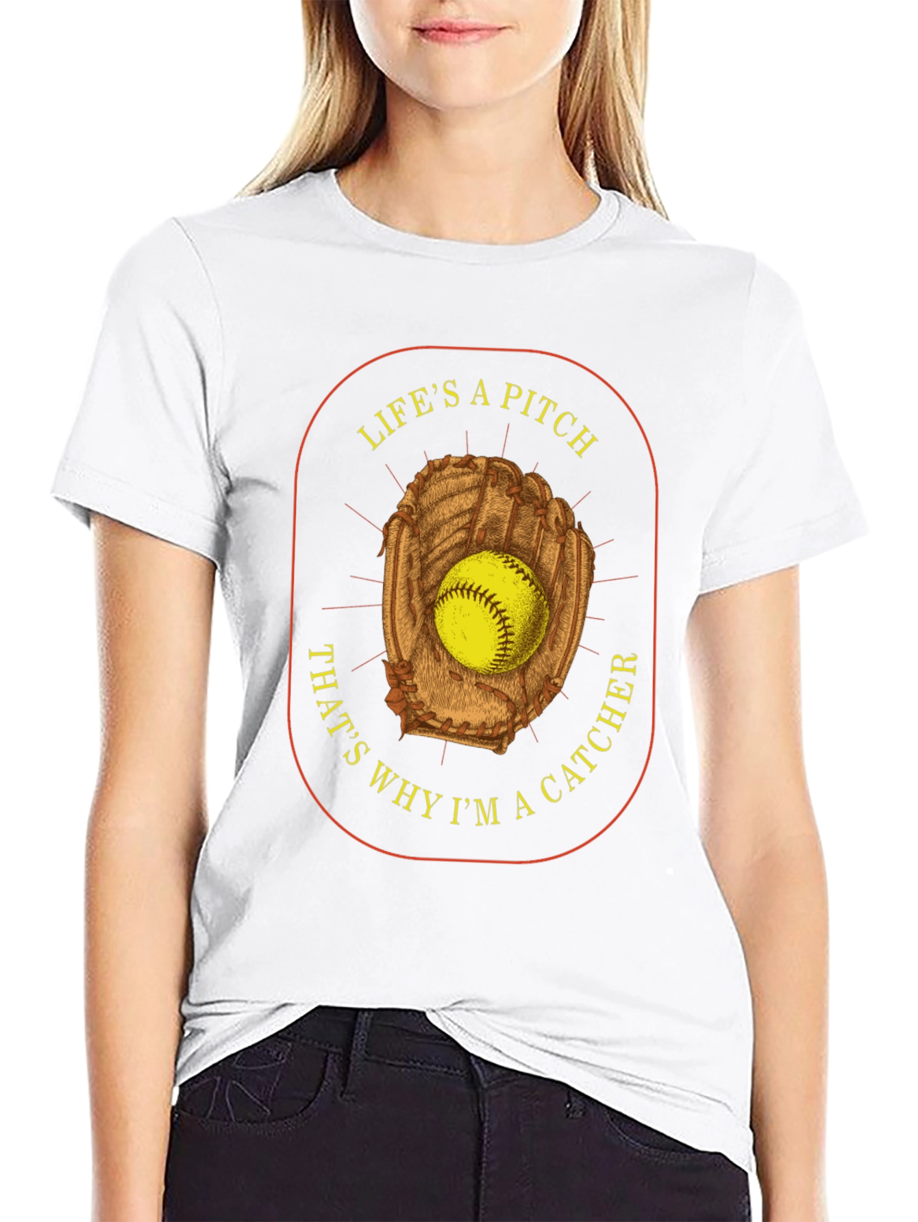 Lifes a Pitch Catcher T-Shirt