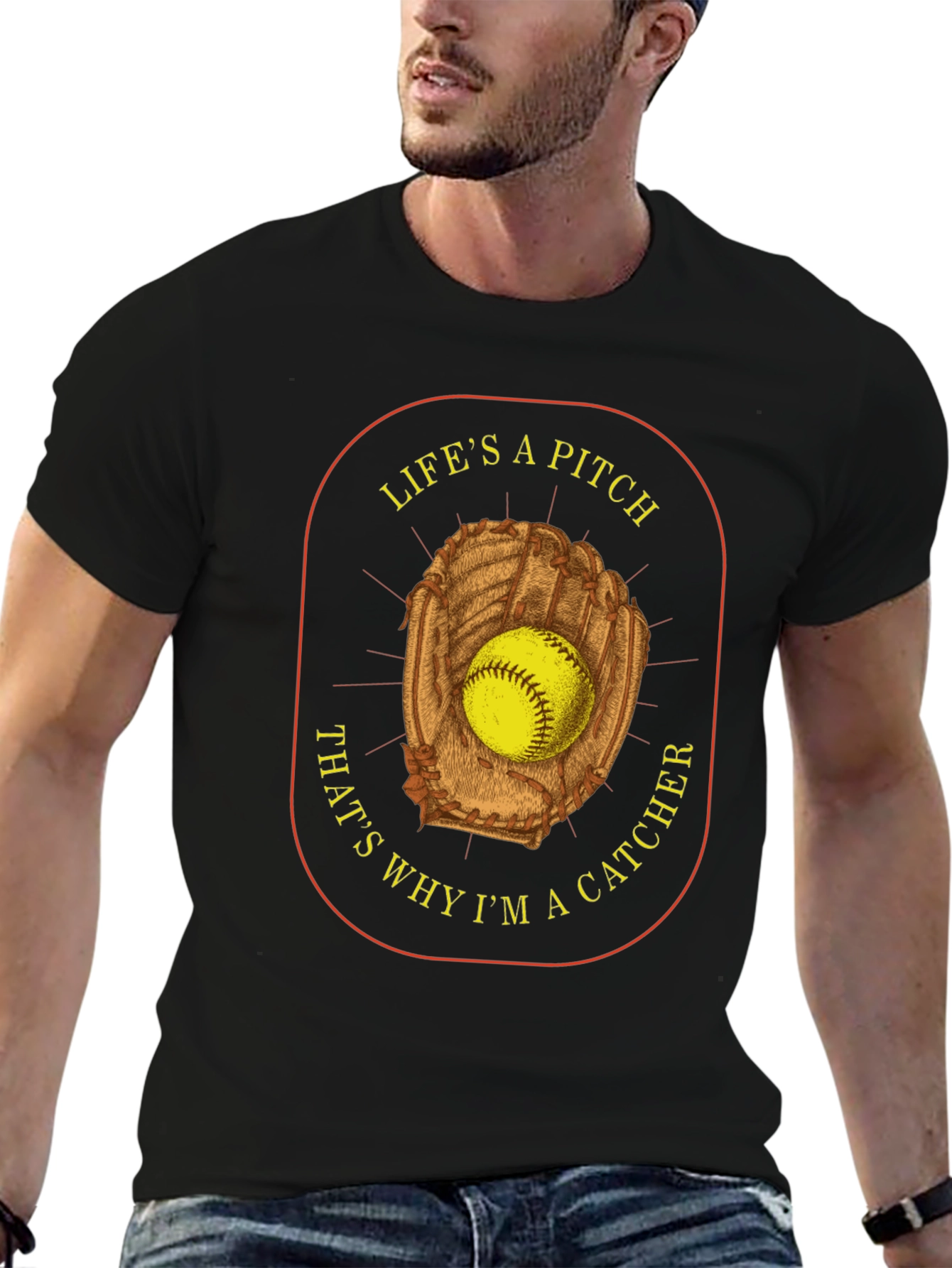 Lifes a Pitch Catcher T-Shirt