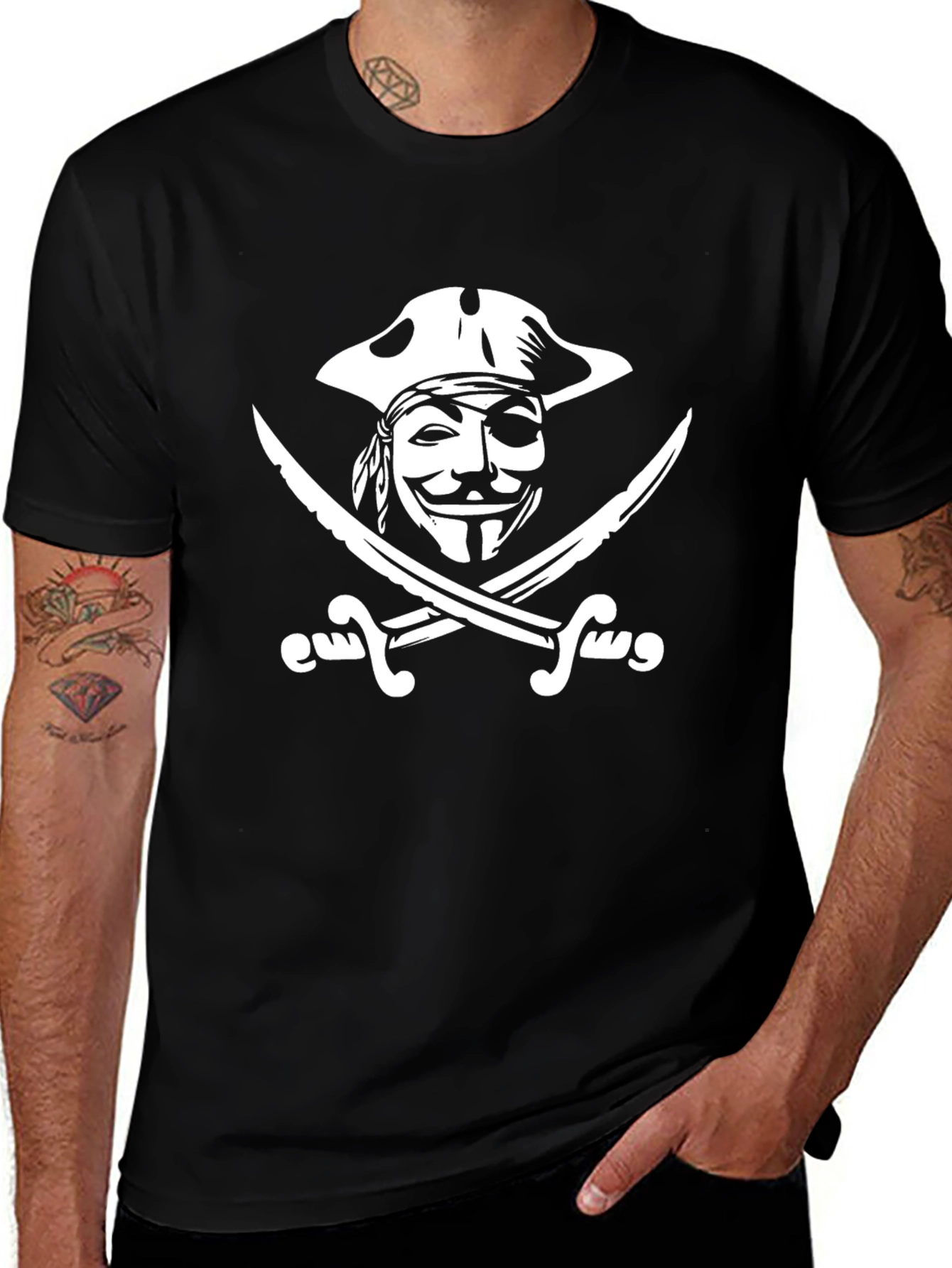 Pirate Anonymous T-Shirt - Black
