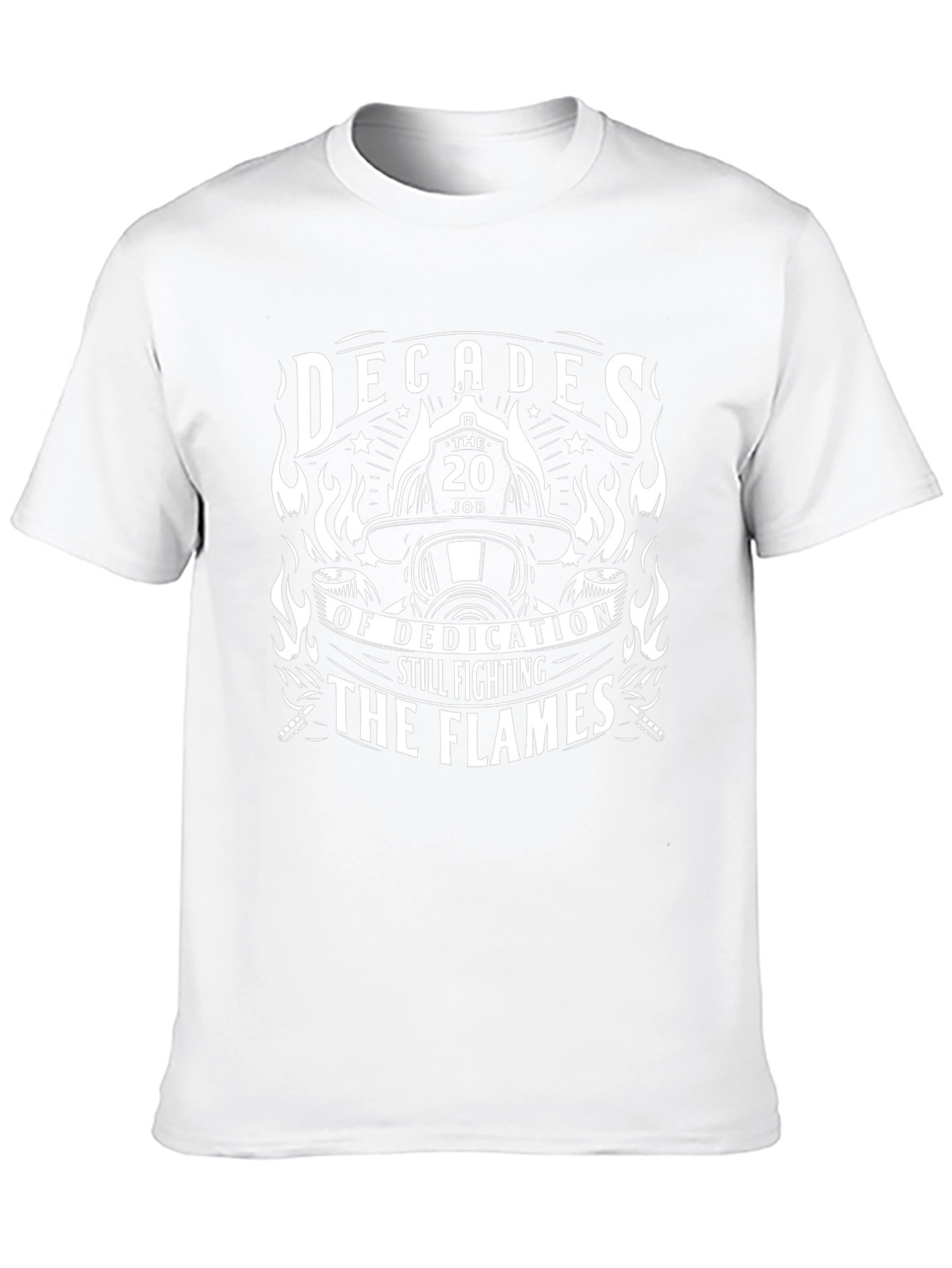 Firefighter Dedication T-Shirt - Still Fighting The Flames