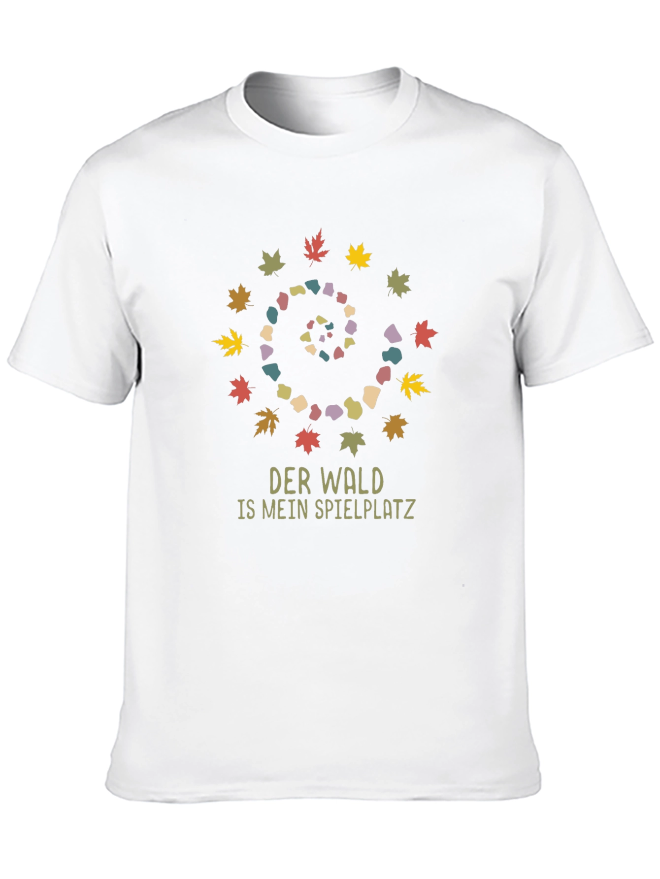 Nature Spiral T-Shirt -  Der Wald ist mein Spielplatz