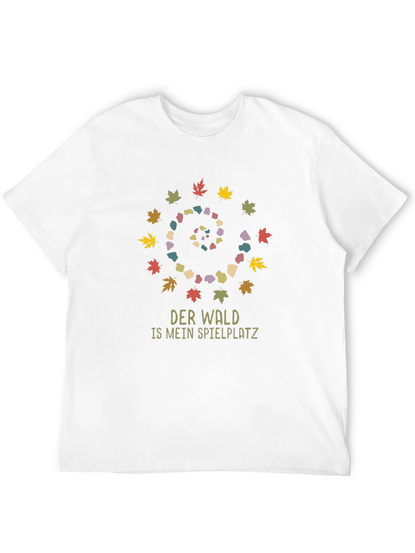 Nature Spiral T-Shirt -  Der Wald ist mein Spielplatz