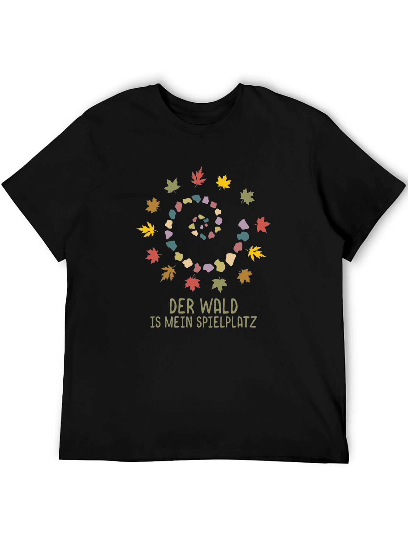 Nature Spiral T-Shirt -  Der Wald ist mein Spielplatz