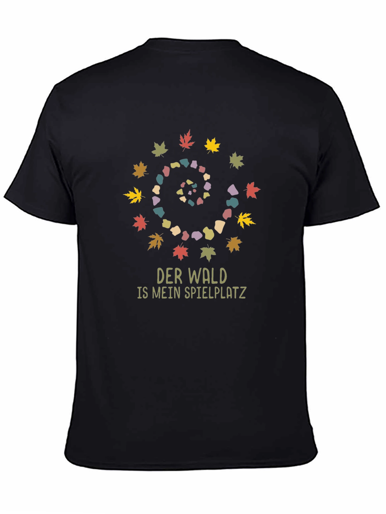 Nature Spiral T-Shirt -  Der Wald ist mein Spielplatz