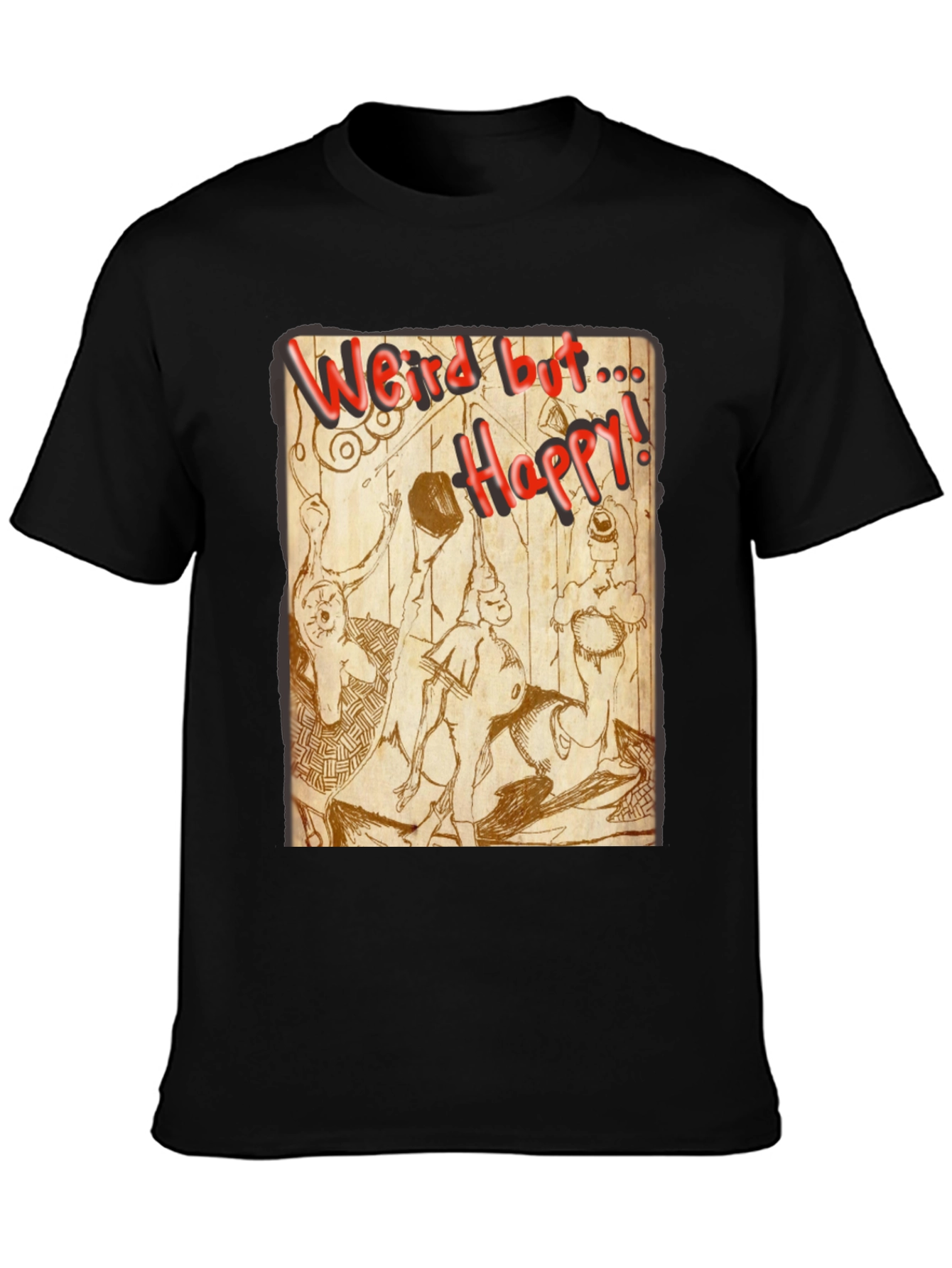 Weird But Happy Graphic Tee