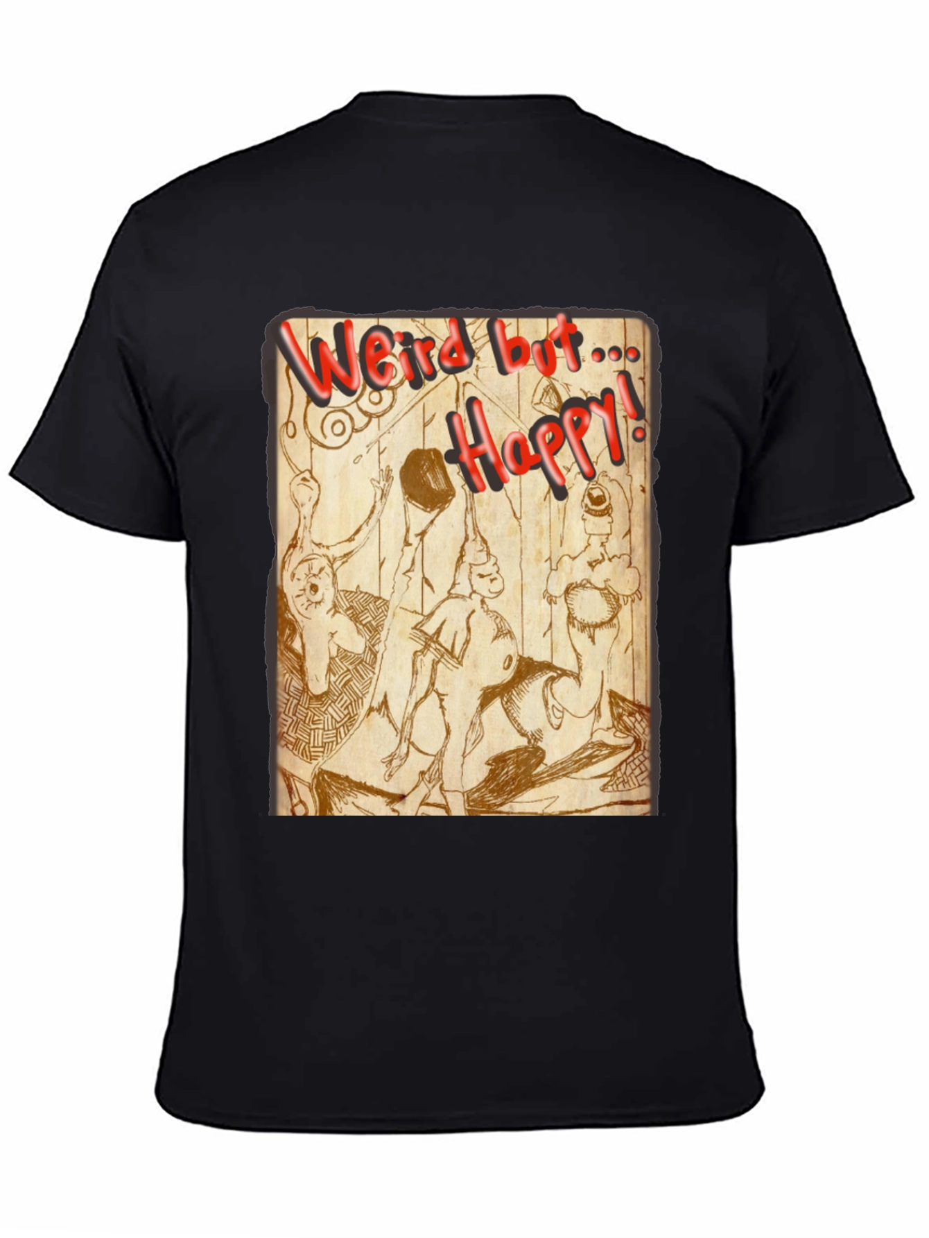 Weird But Happy Graphic Tee