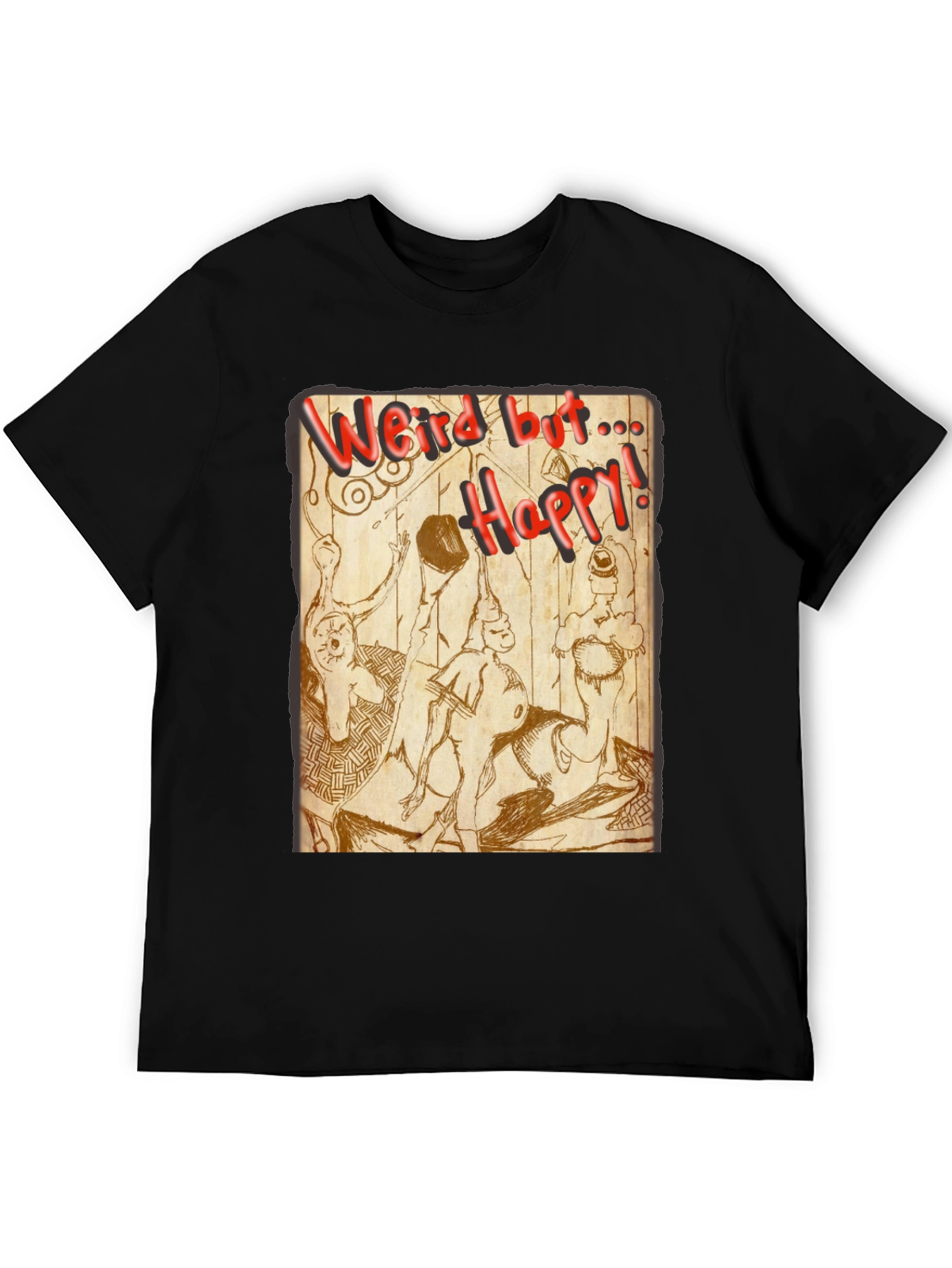 Weird But Happy Graphic Tee