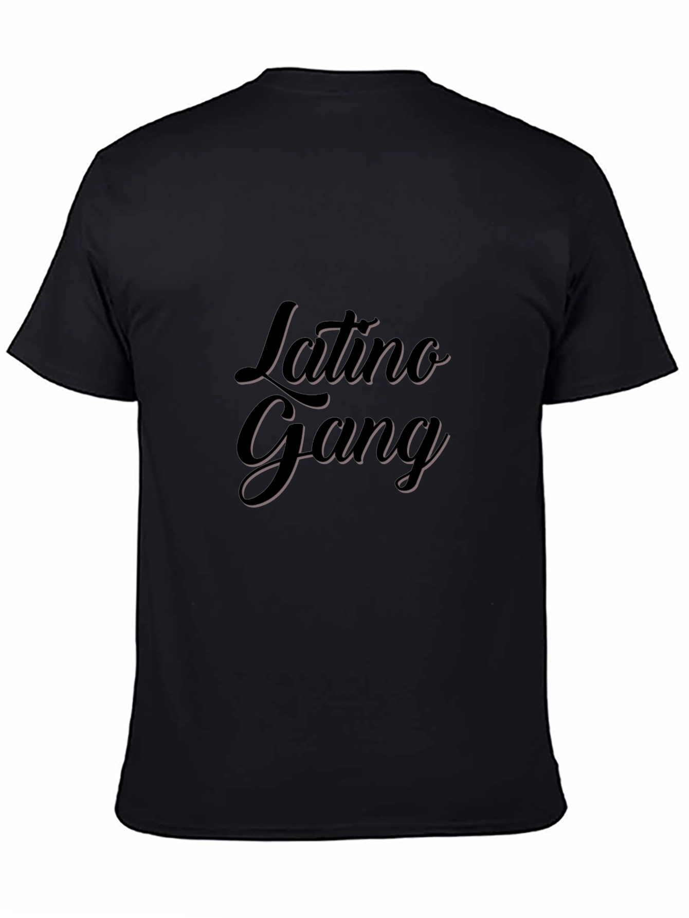 Latino Gang Black T-Shirt