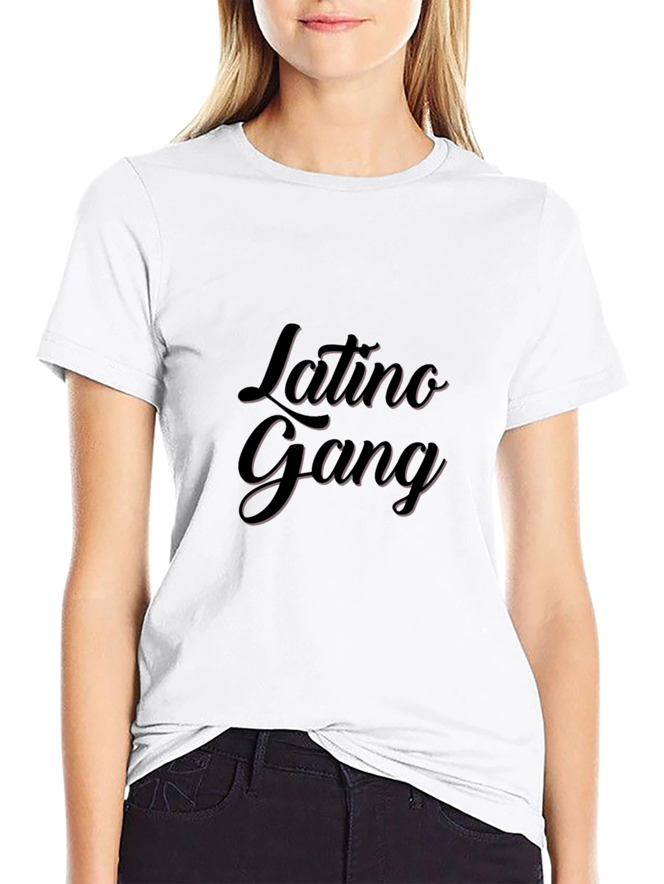 Latino Gang Black T-Shirt