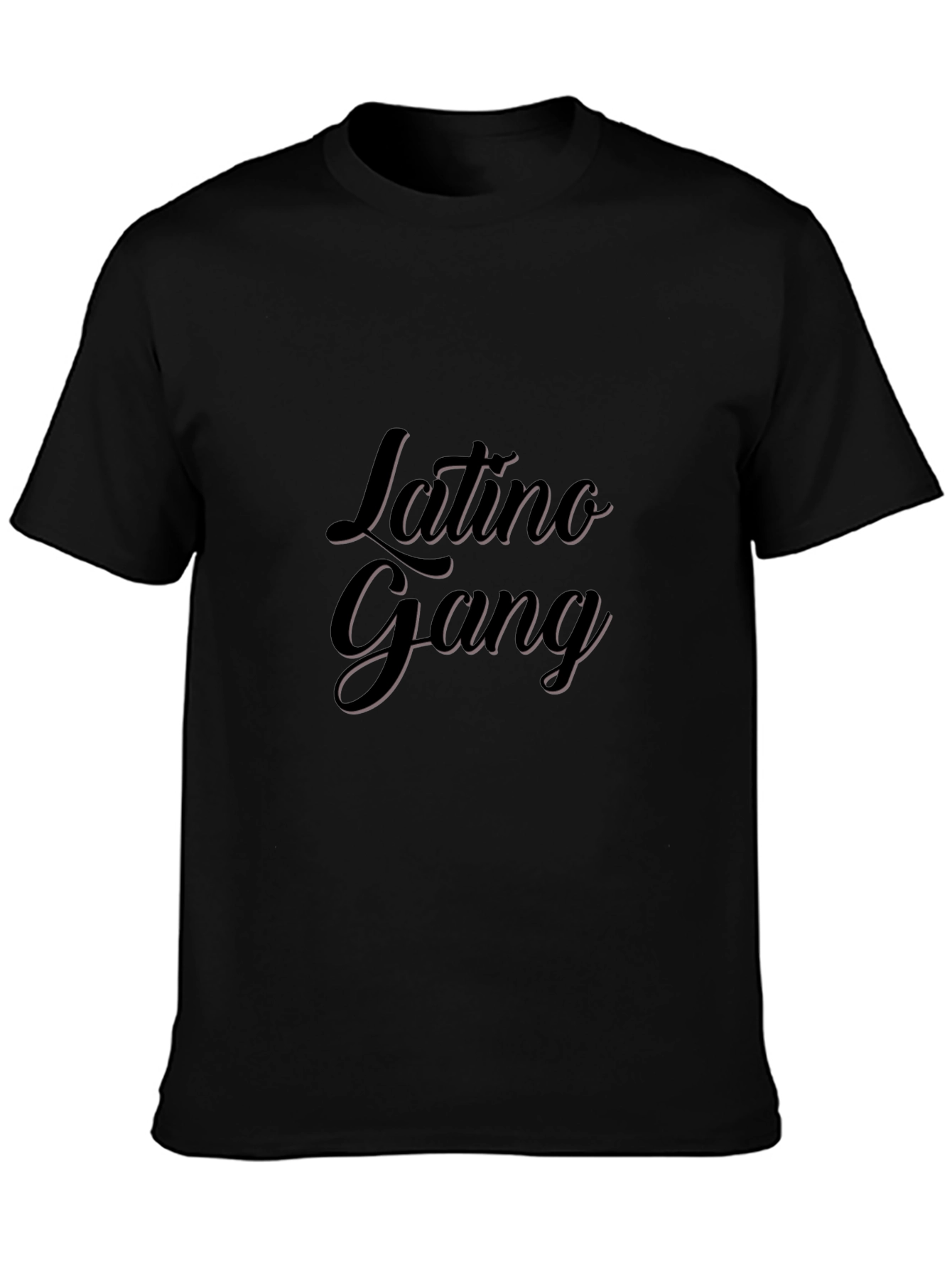 Latino Gang Black T-Shirt