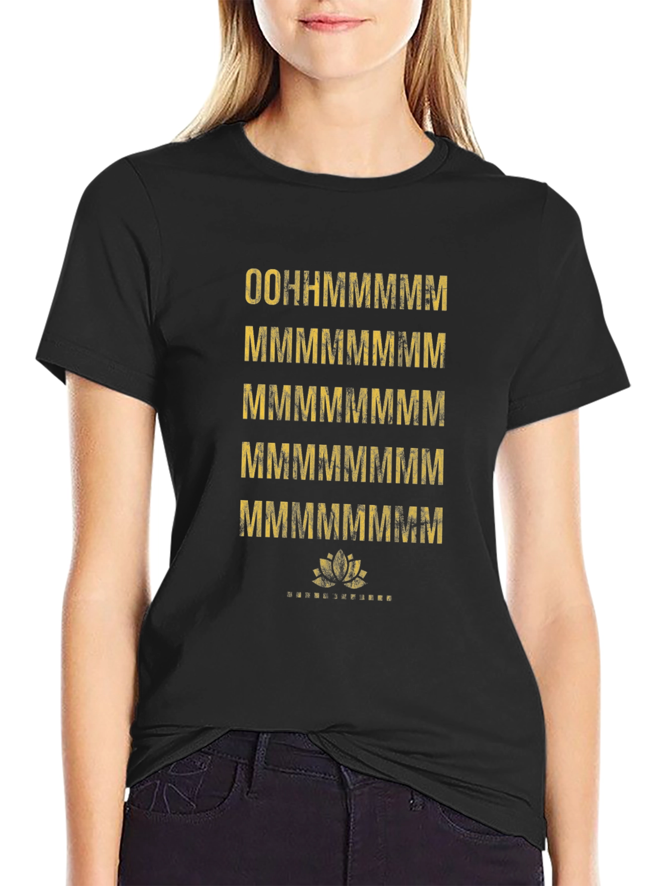 Oohhmmmmm Mens Graphic Tee - Black