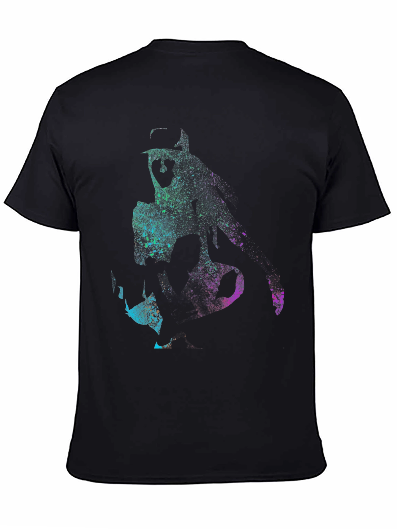 Abstract Musician Black T-Shirt