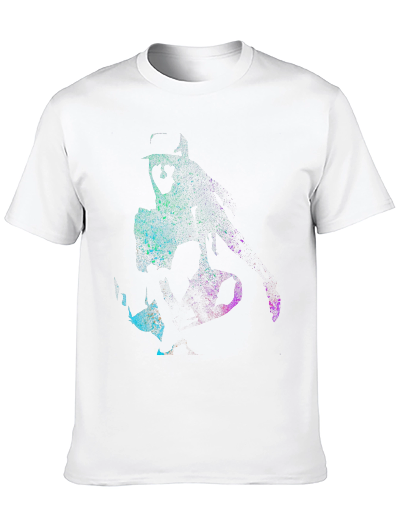 Abstract Musician Black T-Shirt