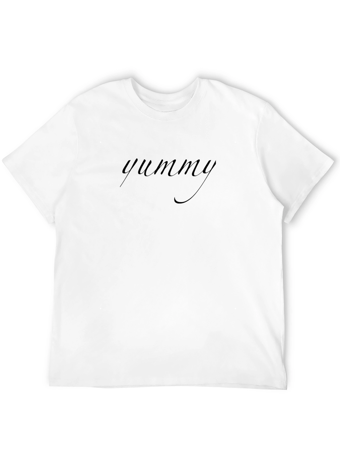 Yummy Black T-Shirt - Casual Wear