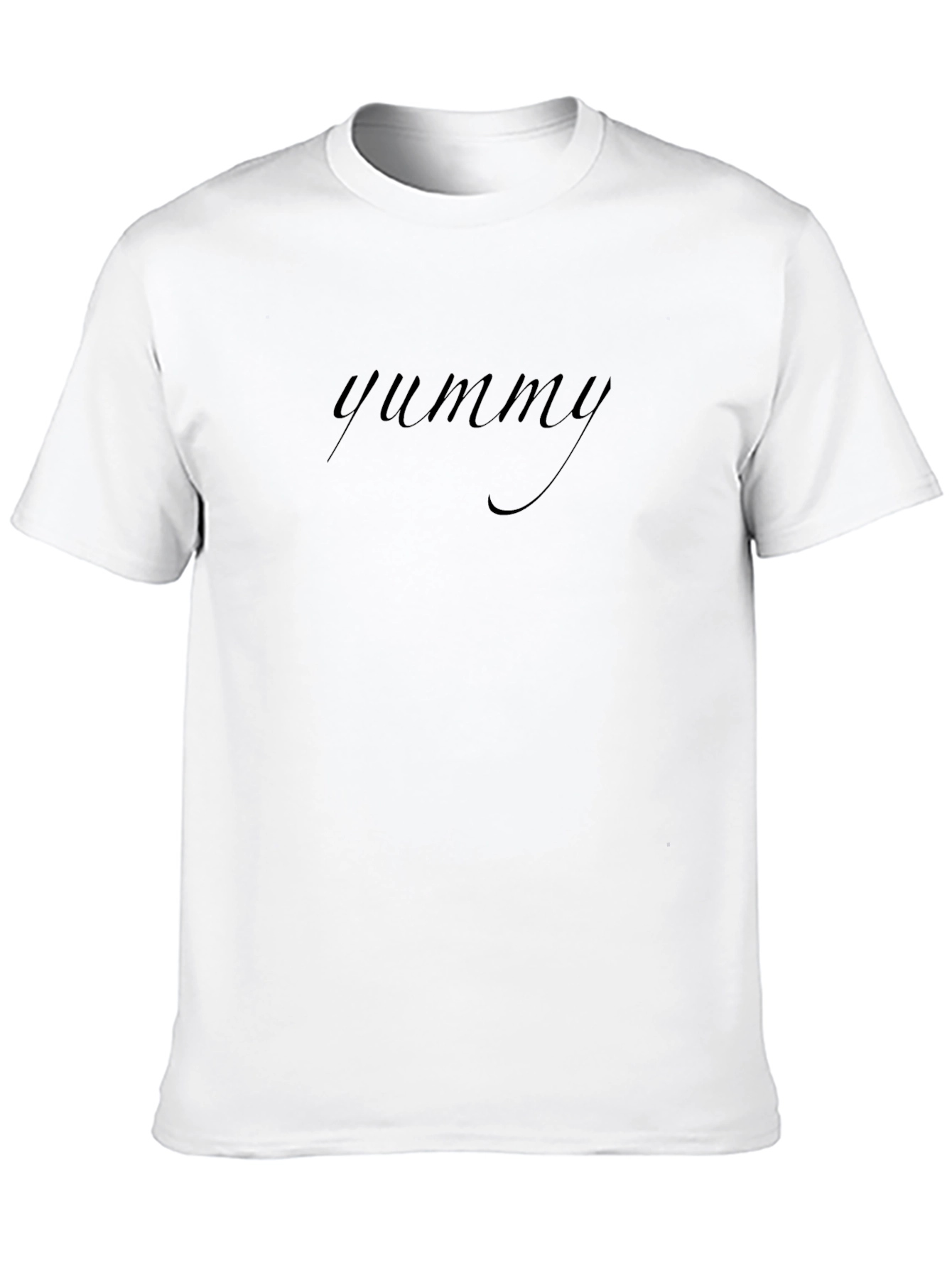 Yummy Black T-Shirt - Casual Wear