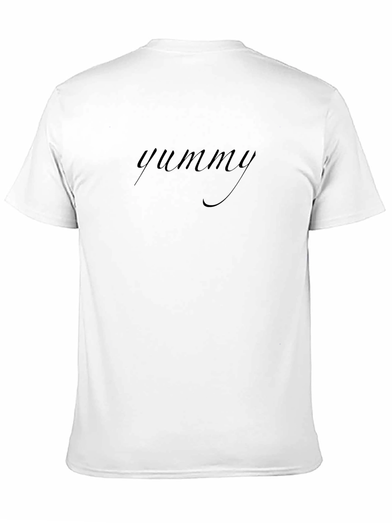 Yummy Black T-Shirt - Casual Wear