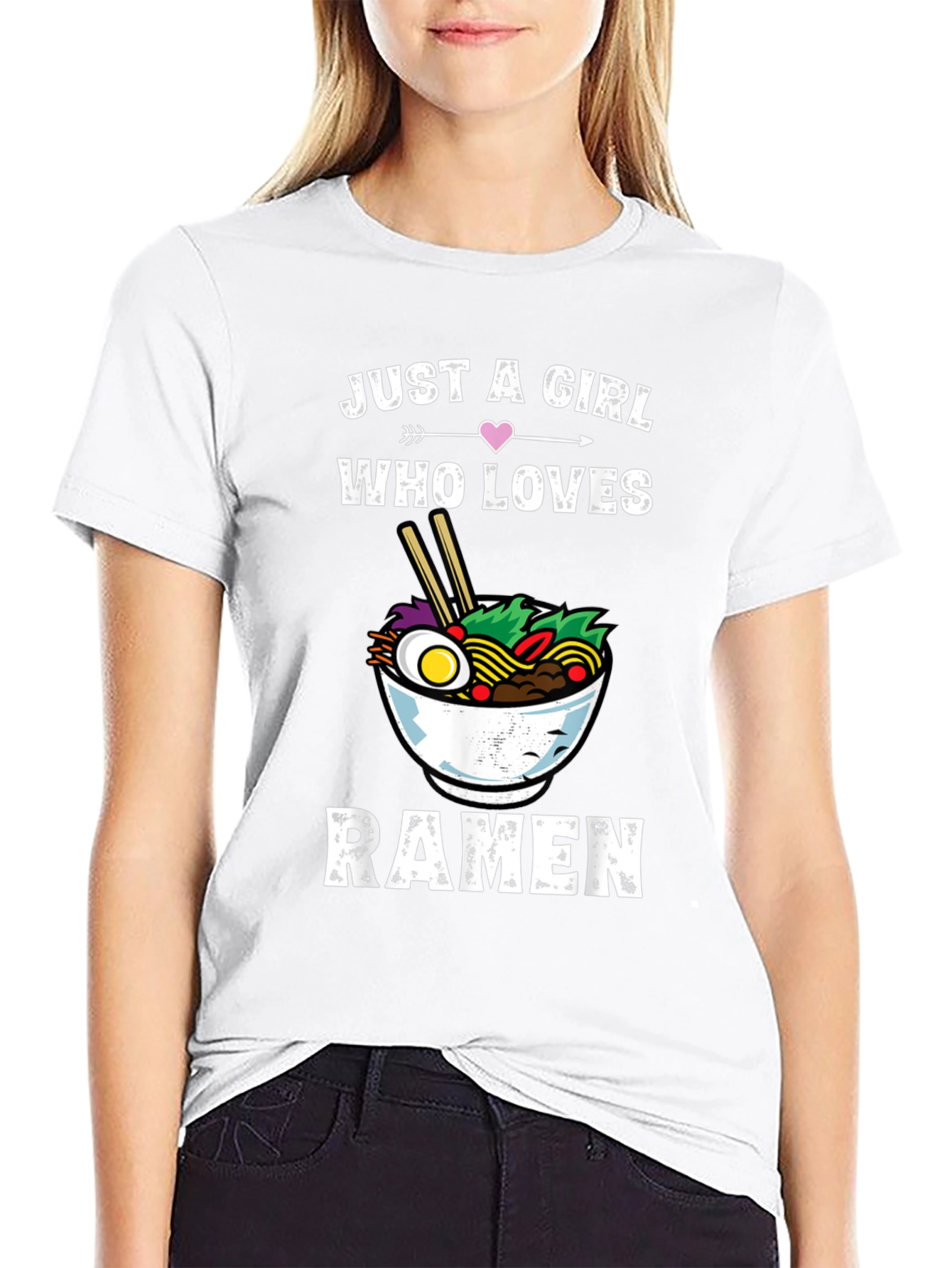 Just a Girl Who Loves Ramen T-Shirt