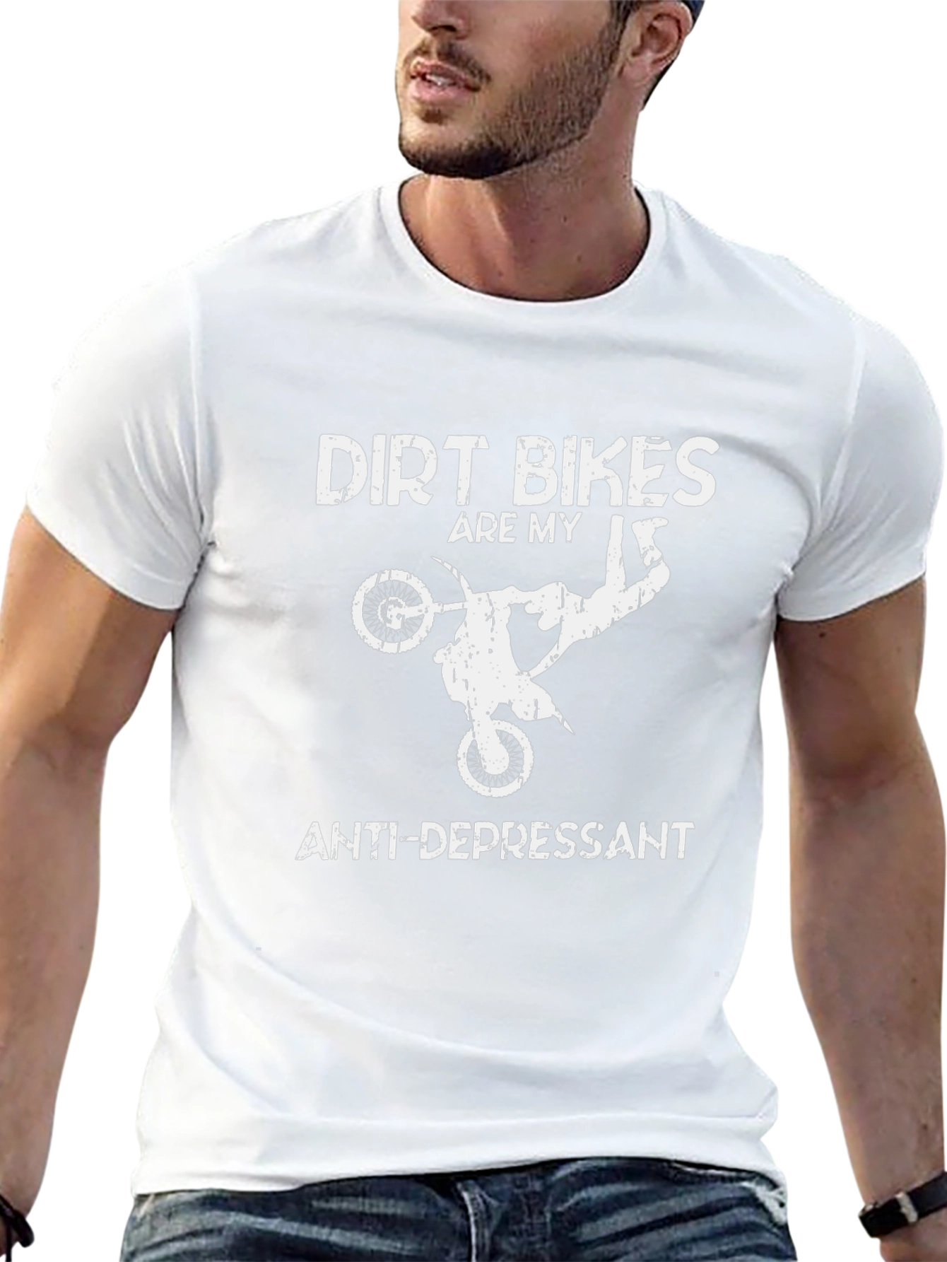 Dirt Bikes are My Anti-Depressant T-Shirt