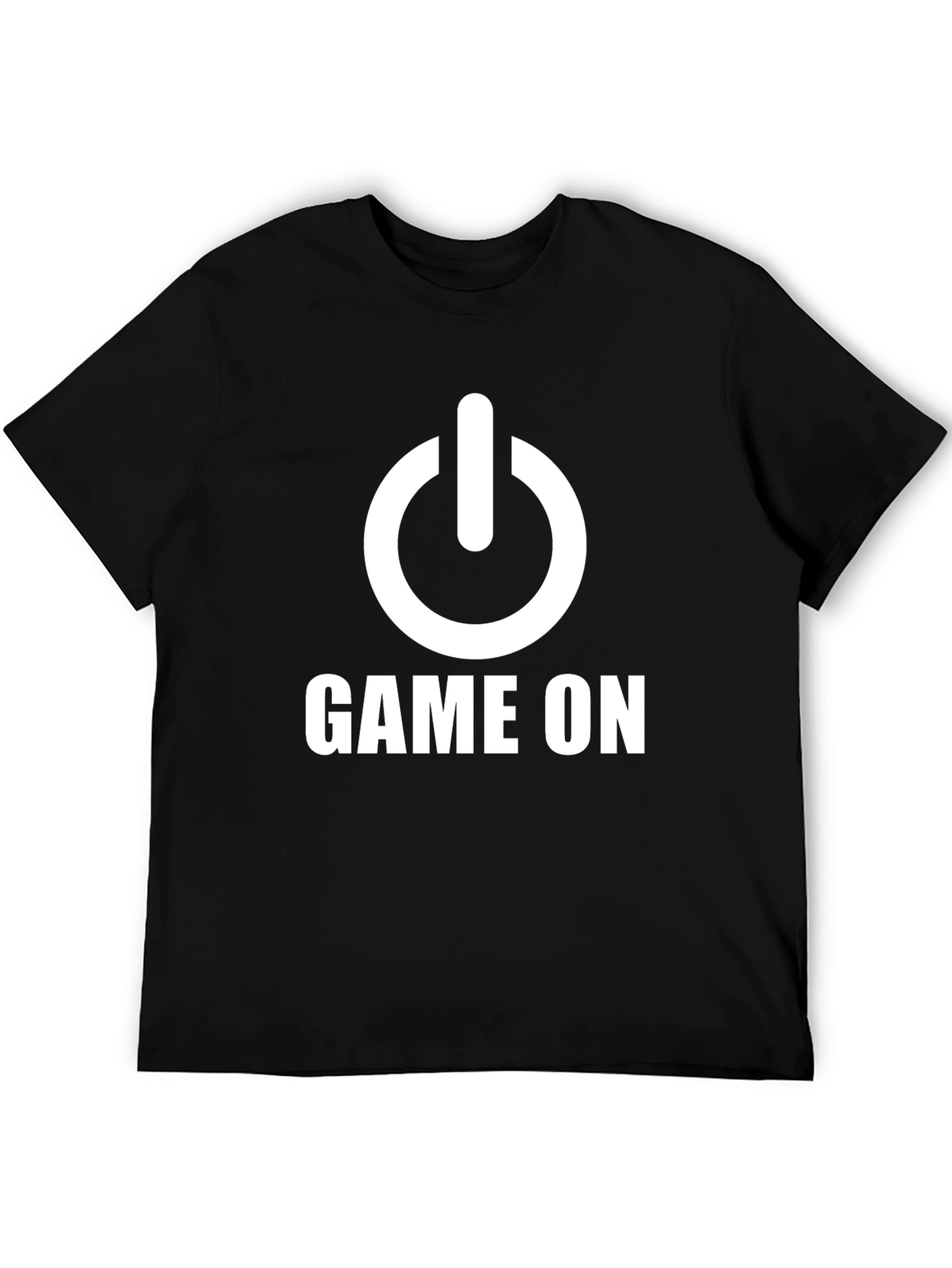 Game On T-Shirt - Gamer Power Button Tee