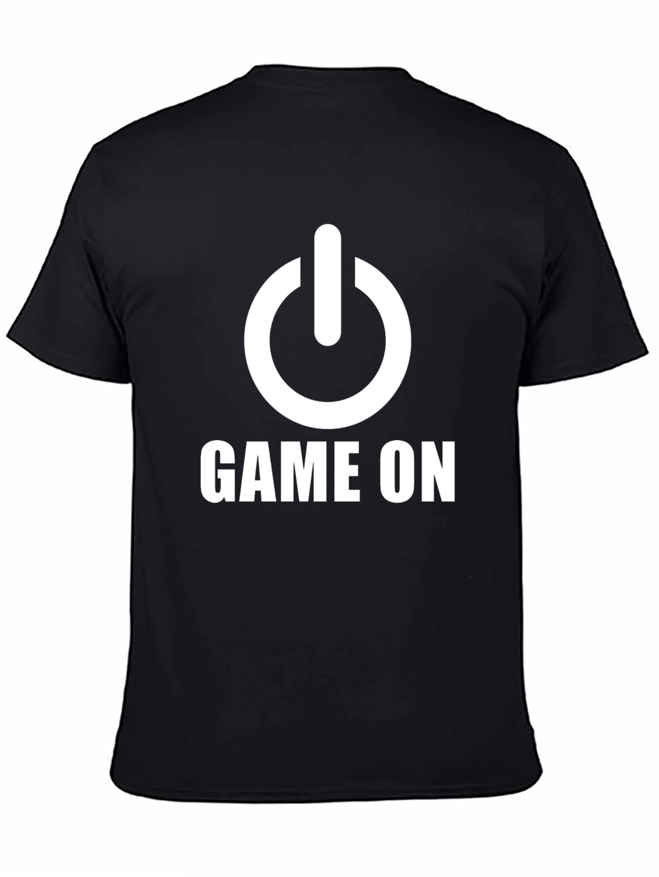 Game On T-Shirt - Gamer Power Button Tee