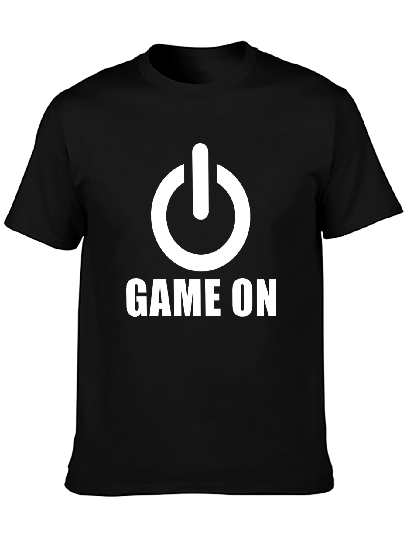 Game On T-Shirt - Gamer Power Button Tee