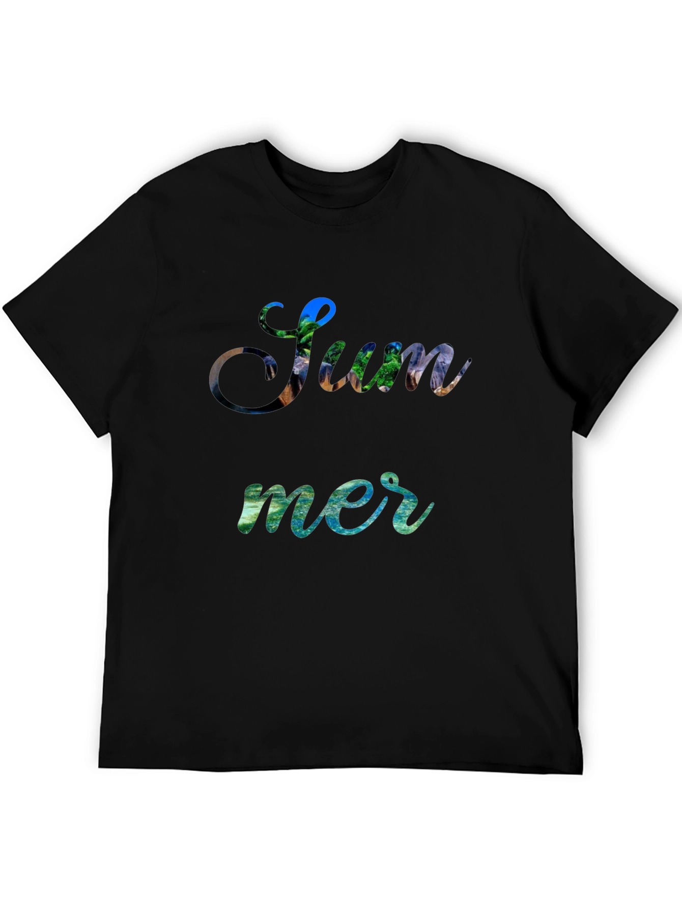Summer Themed Graphic T-Shirt