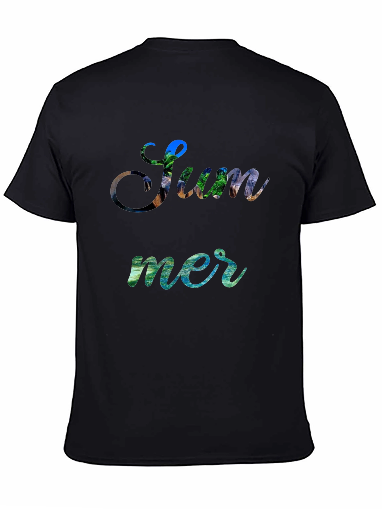 Summer Themed Graphic T-Shirt