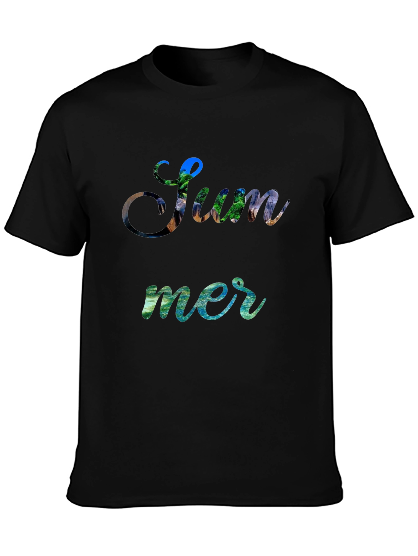 Summer Themed Graphic T-Shirt