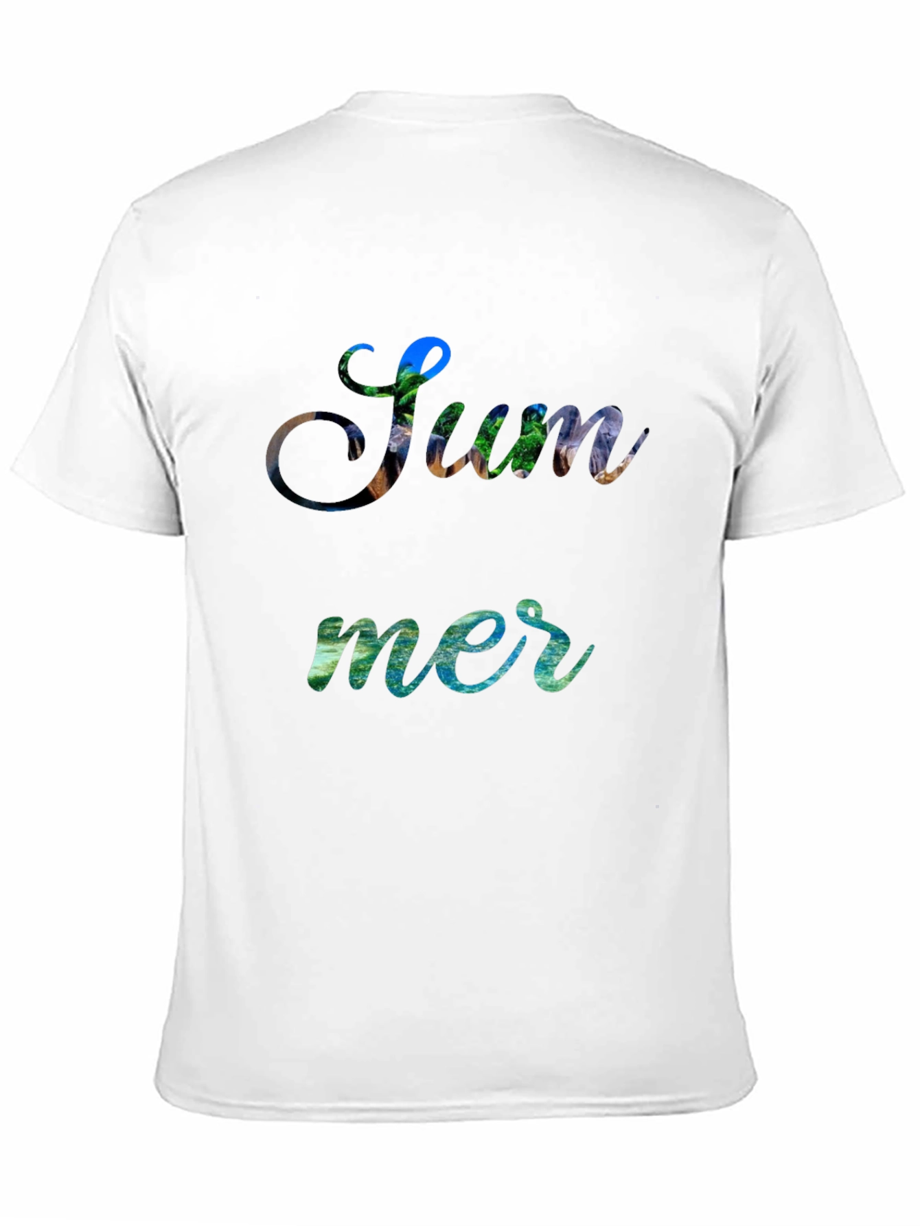 Summer Themed Graphic T-Shirt