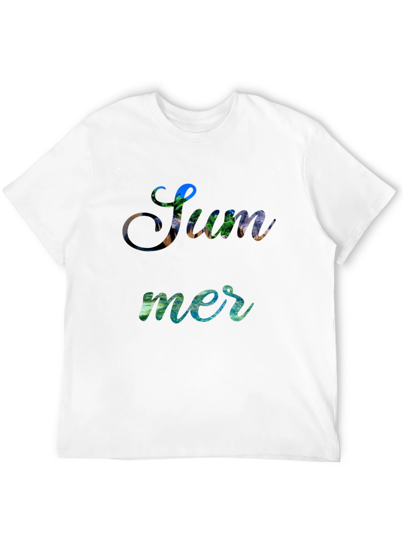 Summer Themed Graphic T-Shirt