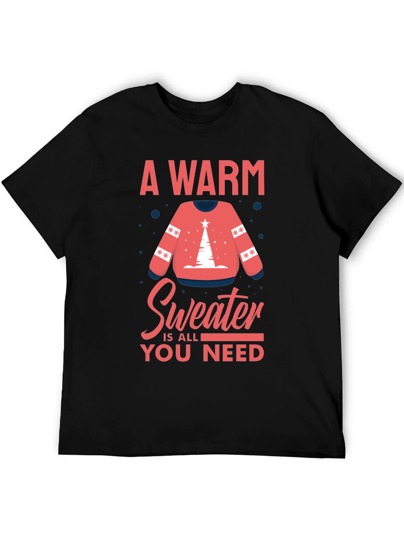 Warm Sweater T-Shirt - Holiday Season