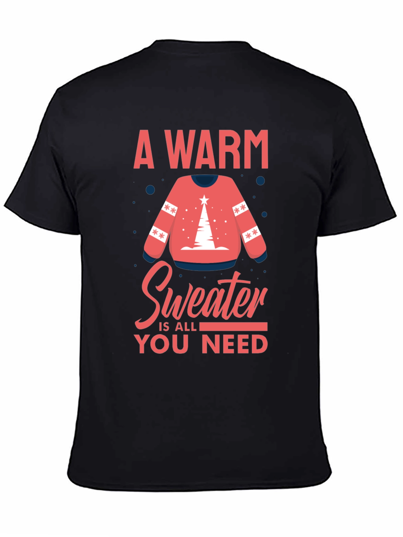 Warm Sweater T-Shirt - Holiday Season