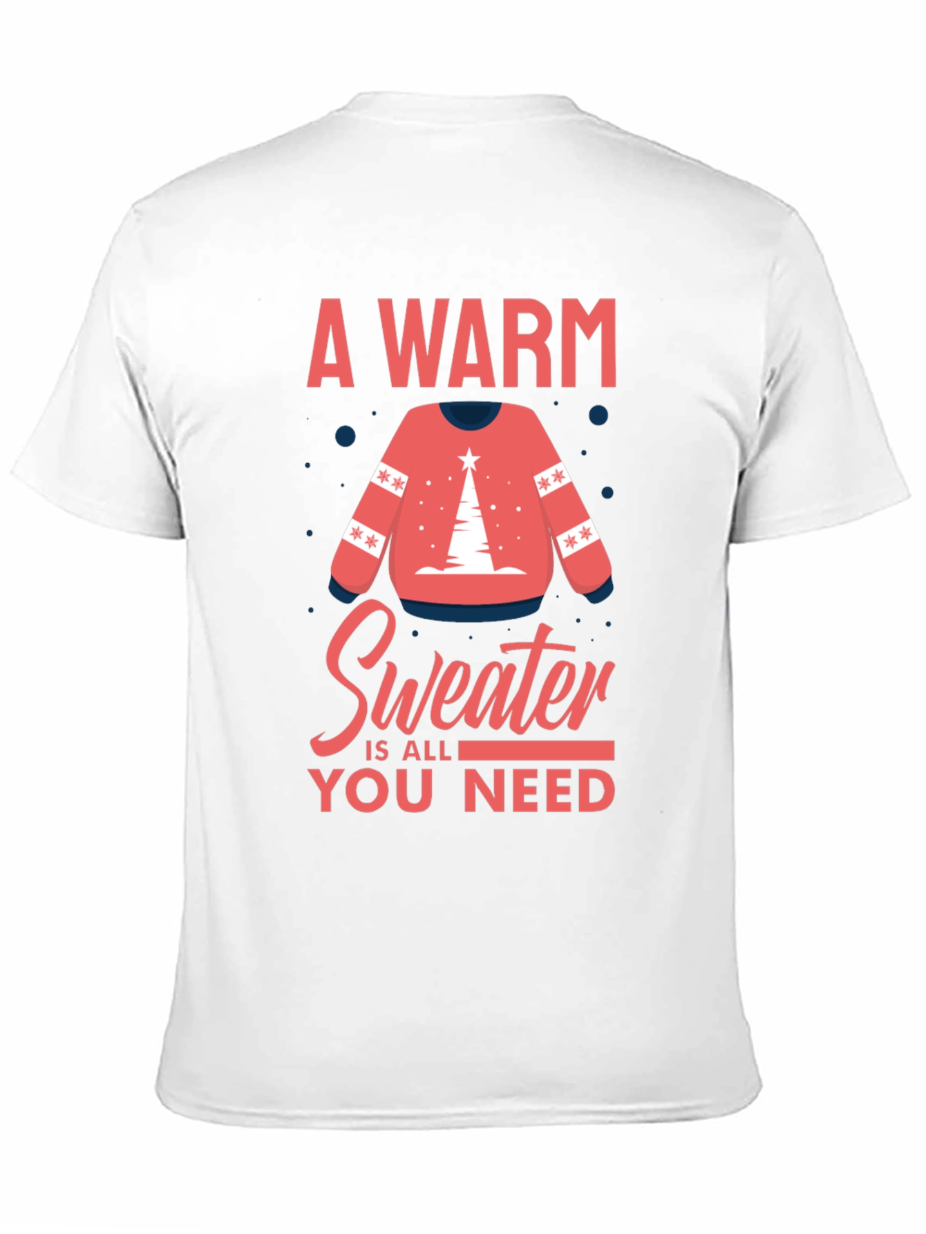 Warm Sweater T-Shirt - Holiday Season