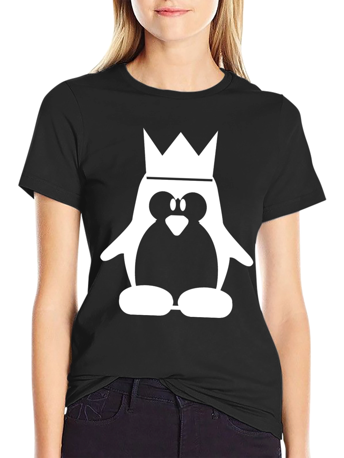 King Penguin Black T-Shirt - Graphic Tee