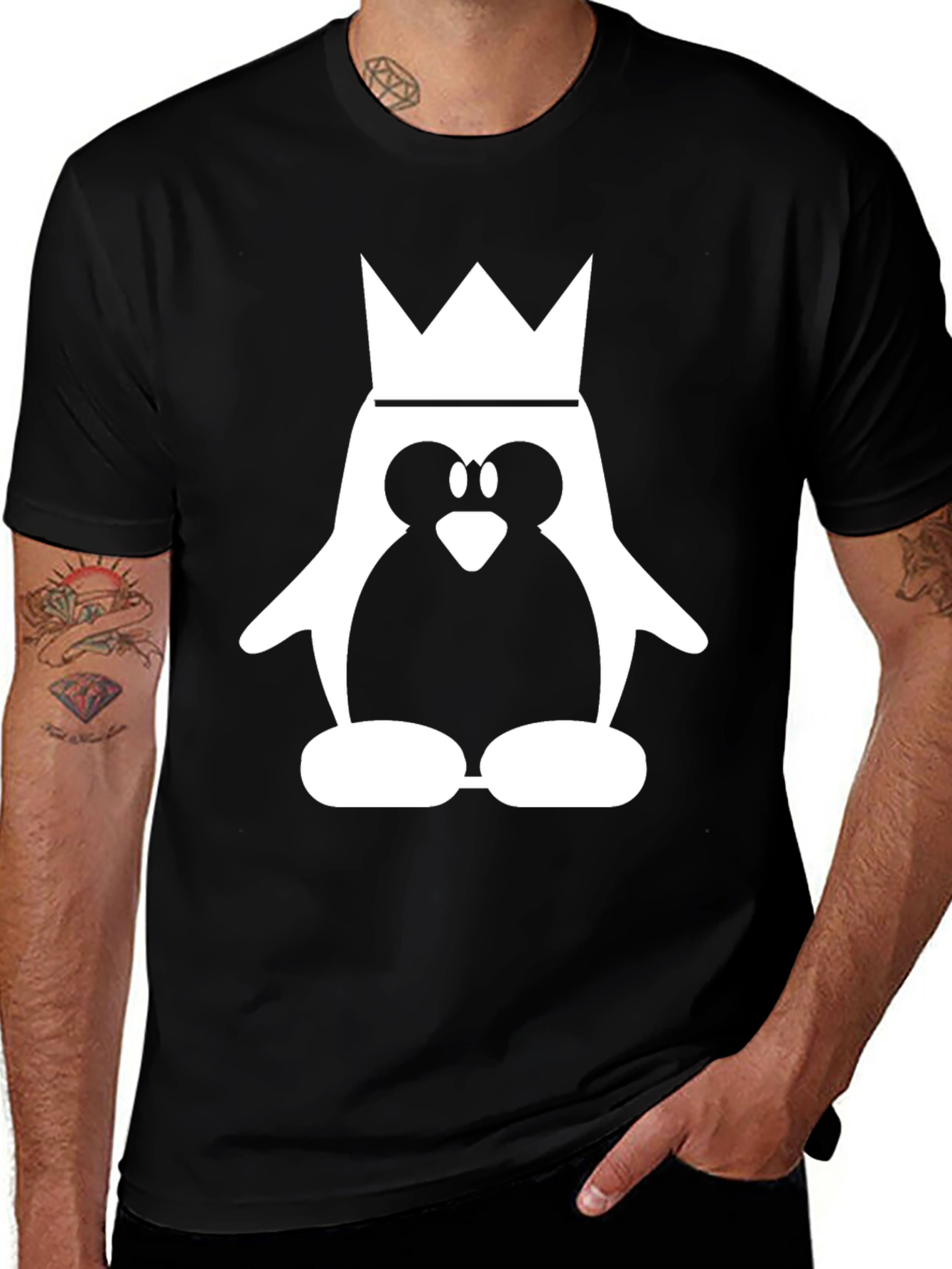 King Penguin Black T-Shirt - Graphic Tee