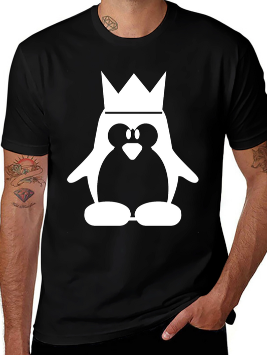 King Penguin Black T-Shirt - Graphic Tee