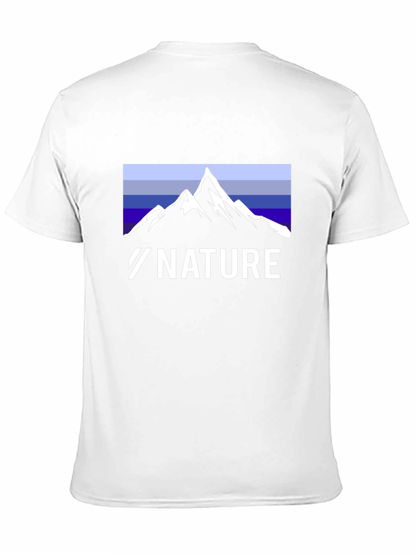 Nature Mountain Graphic Black T-Shirt