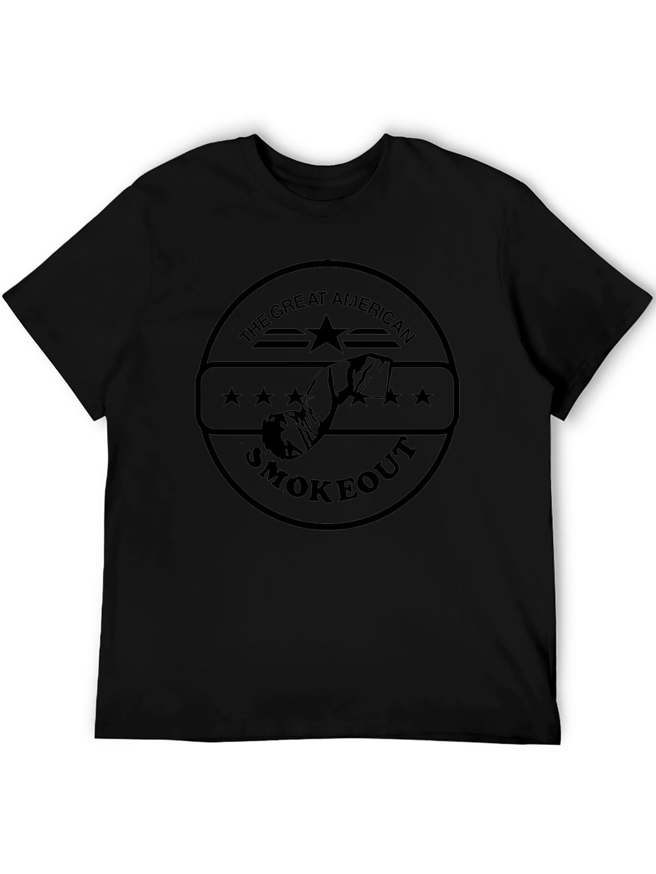 The Great American Smokeout Black T-Shirt