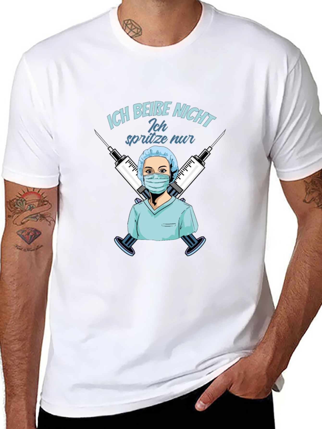 Funny Nurse Injection T-Shirt