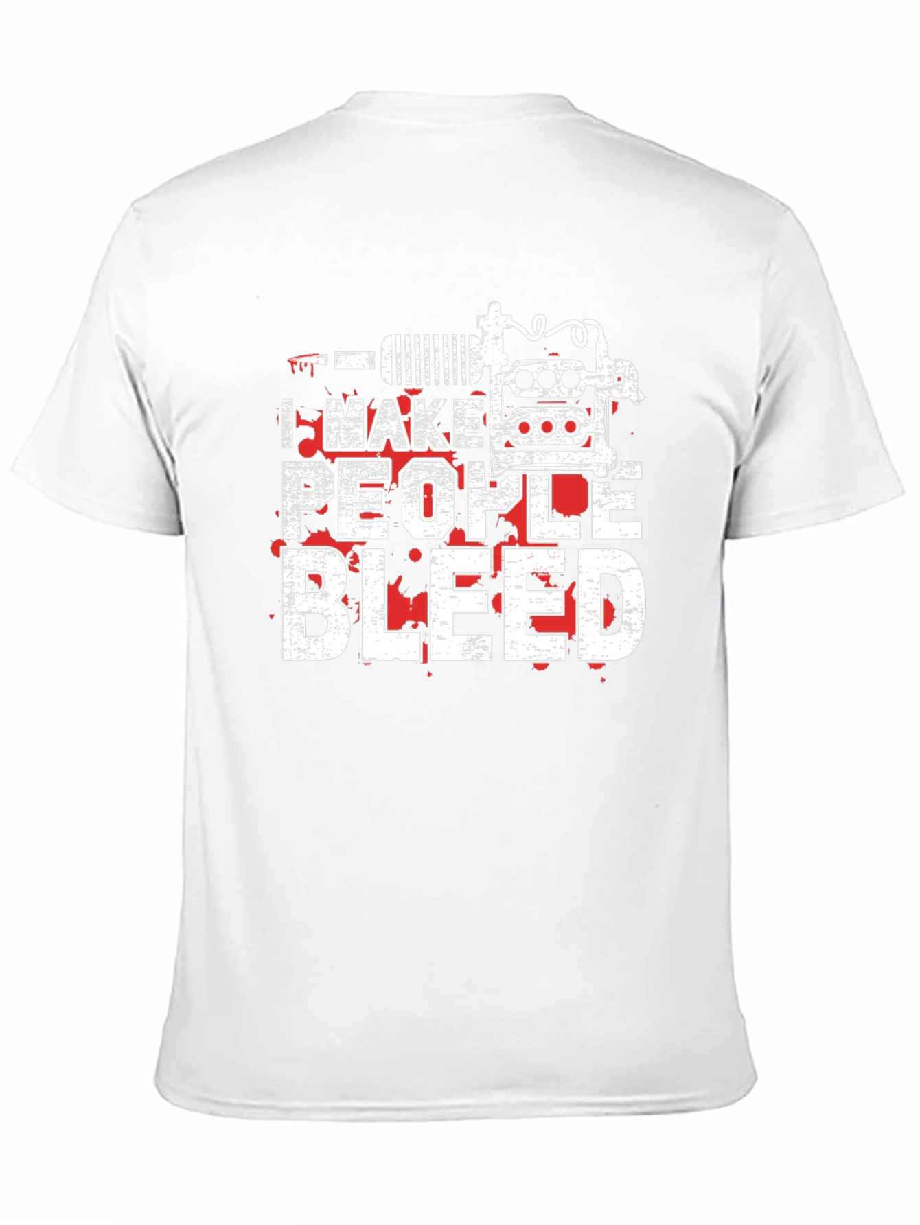 I Make People Bleed Tattoo Artist Black T-Shirt
