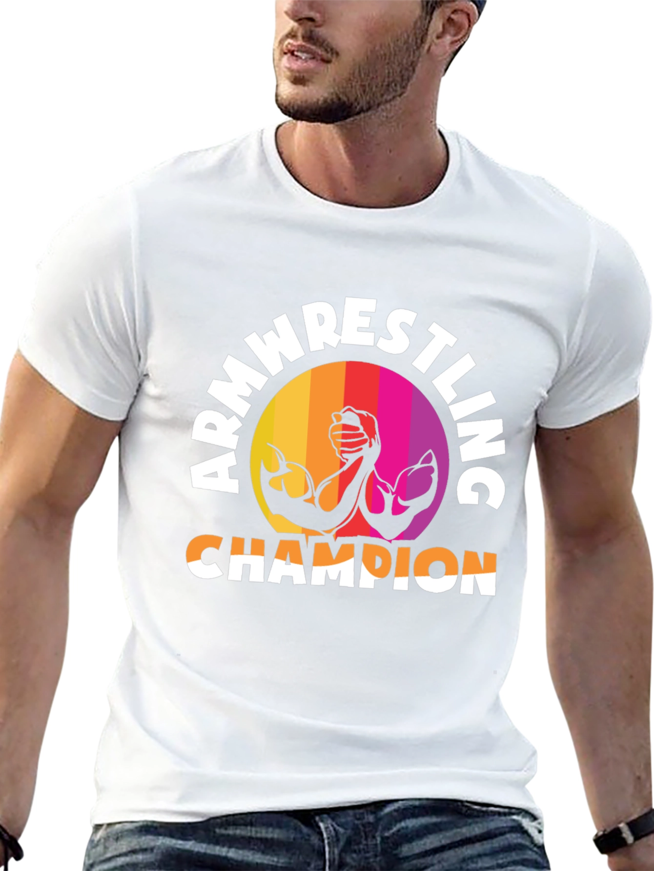 Arm Wrestling Champion Graphic T-Shirt